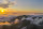 Mountain hike to Hilleknuten in fog and sunset